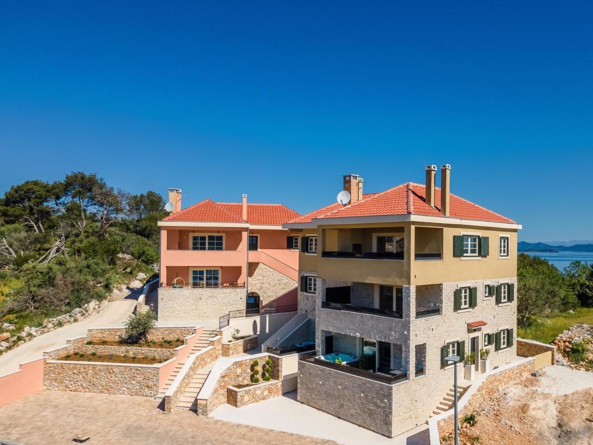 Teona Luxury Apartment With Jacuzzi And Terrace Sea View Sali Exterior photo
